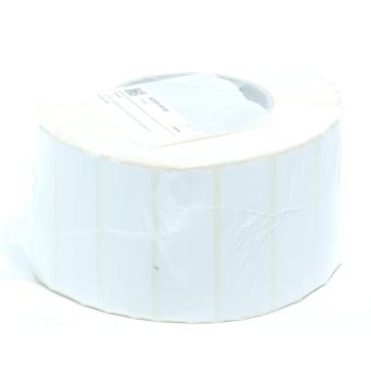 Polyester Etiketten, weiß eine Rolle 3000STK  Neu OVP